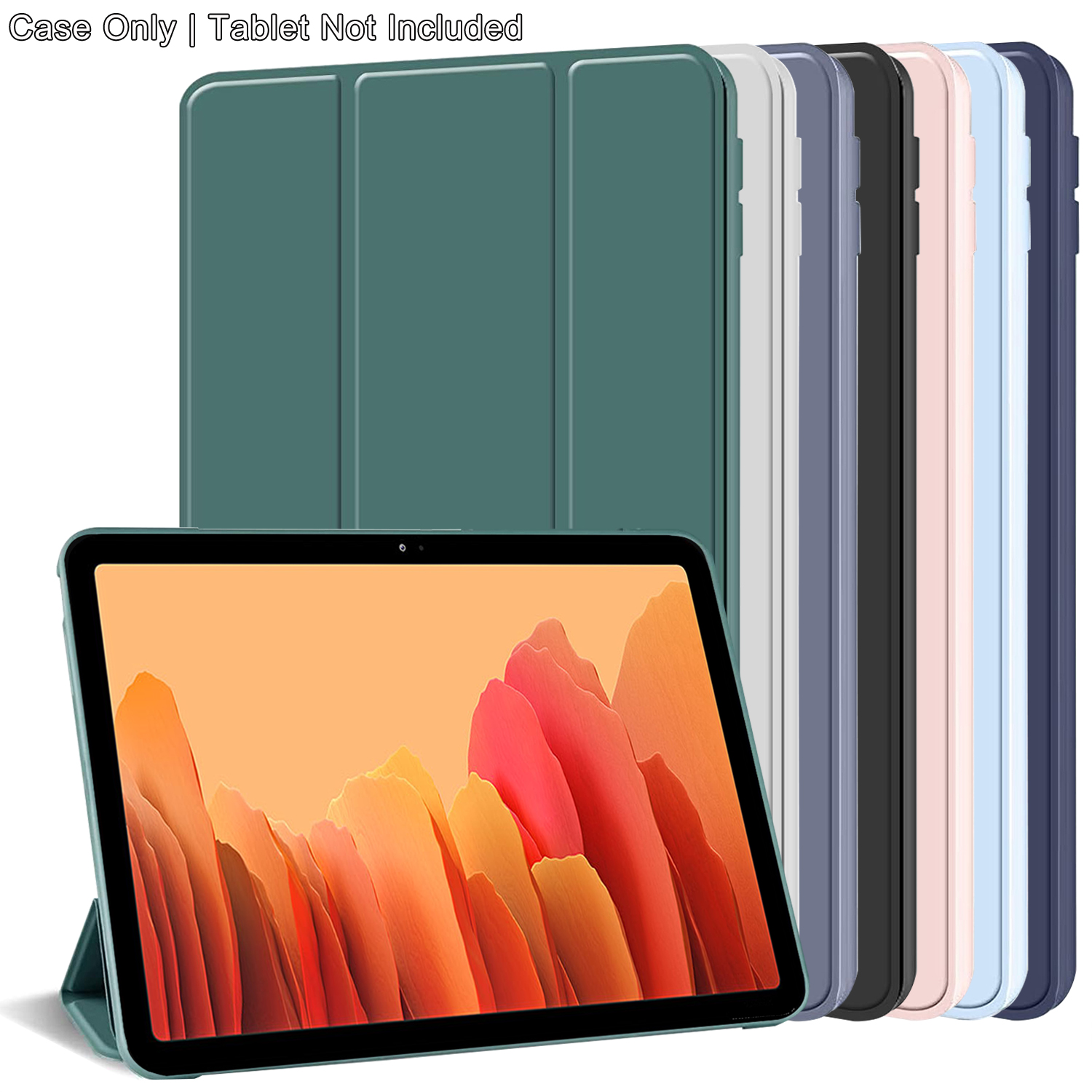 Vortex Tablet Accessories - Tri-fold Flip Case For Samsung Galaxy