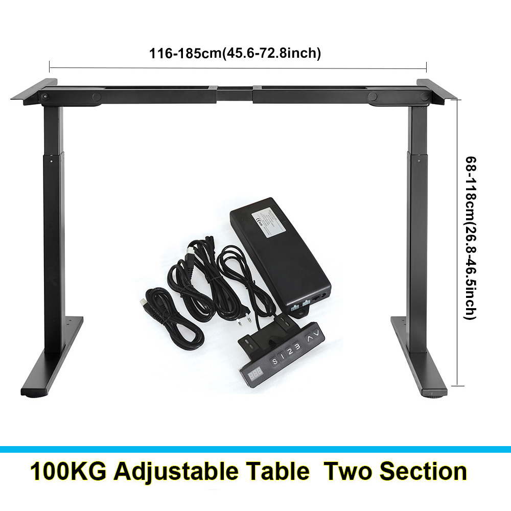 Tablet Lap Desk - Two/Three Section Electric Lifting Desk Dual