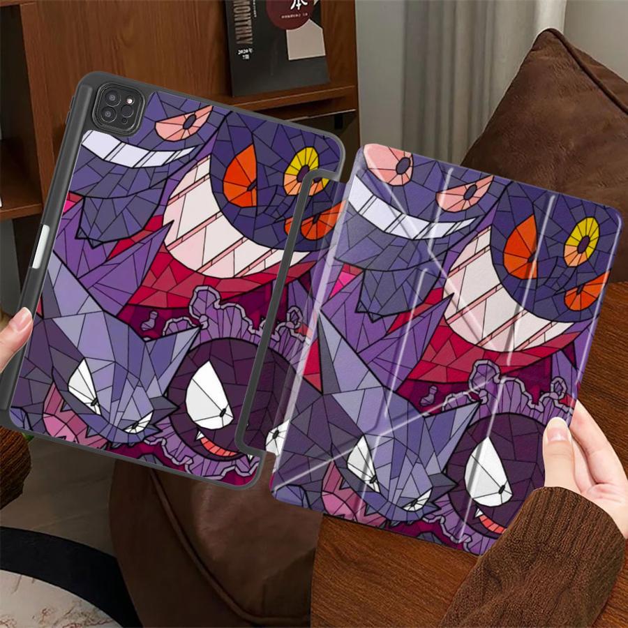 Cool Tablet Accessories - Pokemon Gengar Anime Tablet Case For