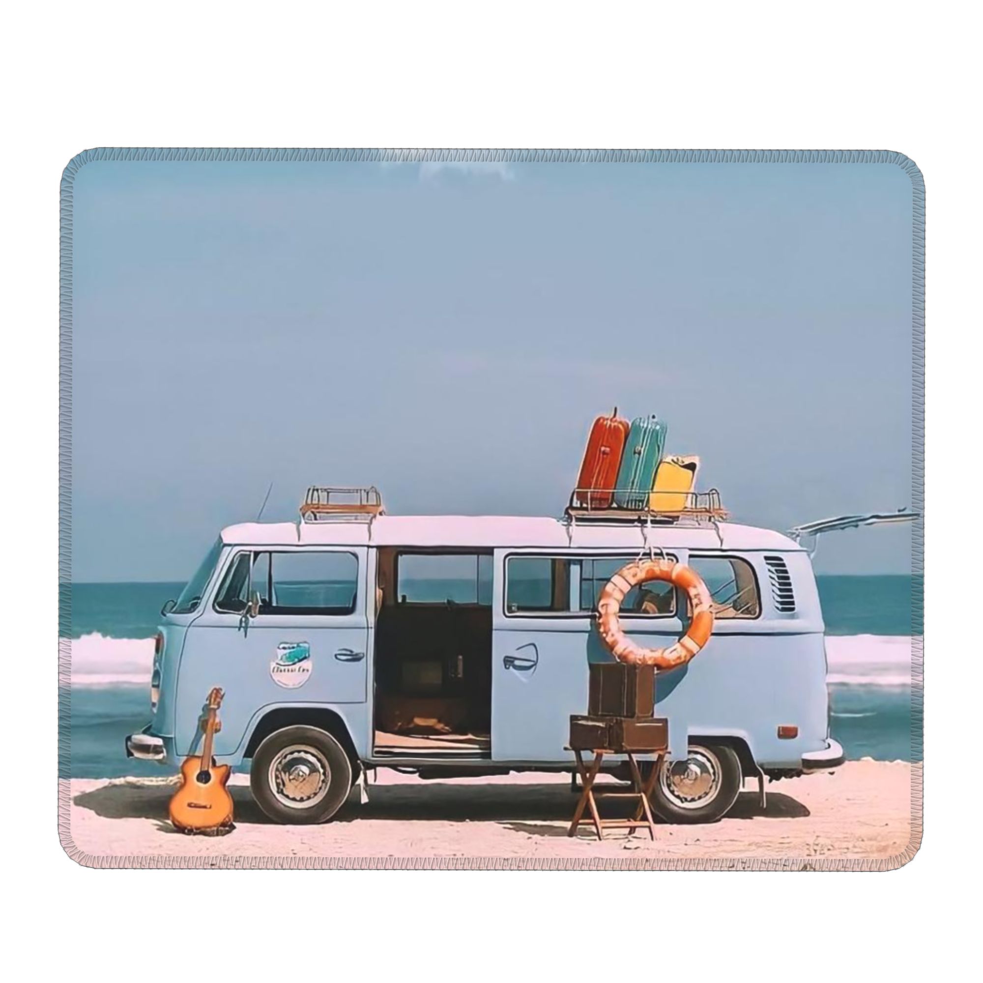 Office Table Accessories Unique - Unique Beach Landscape And Camper Van