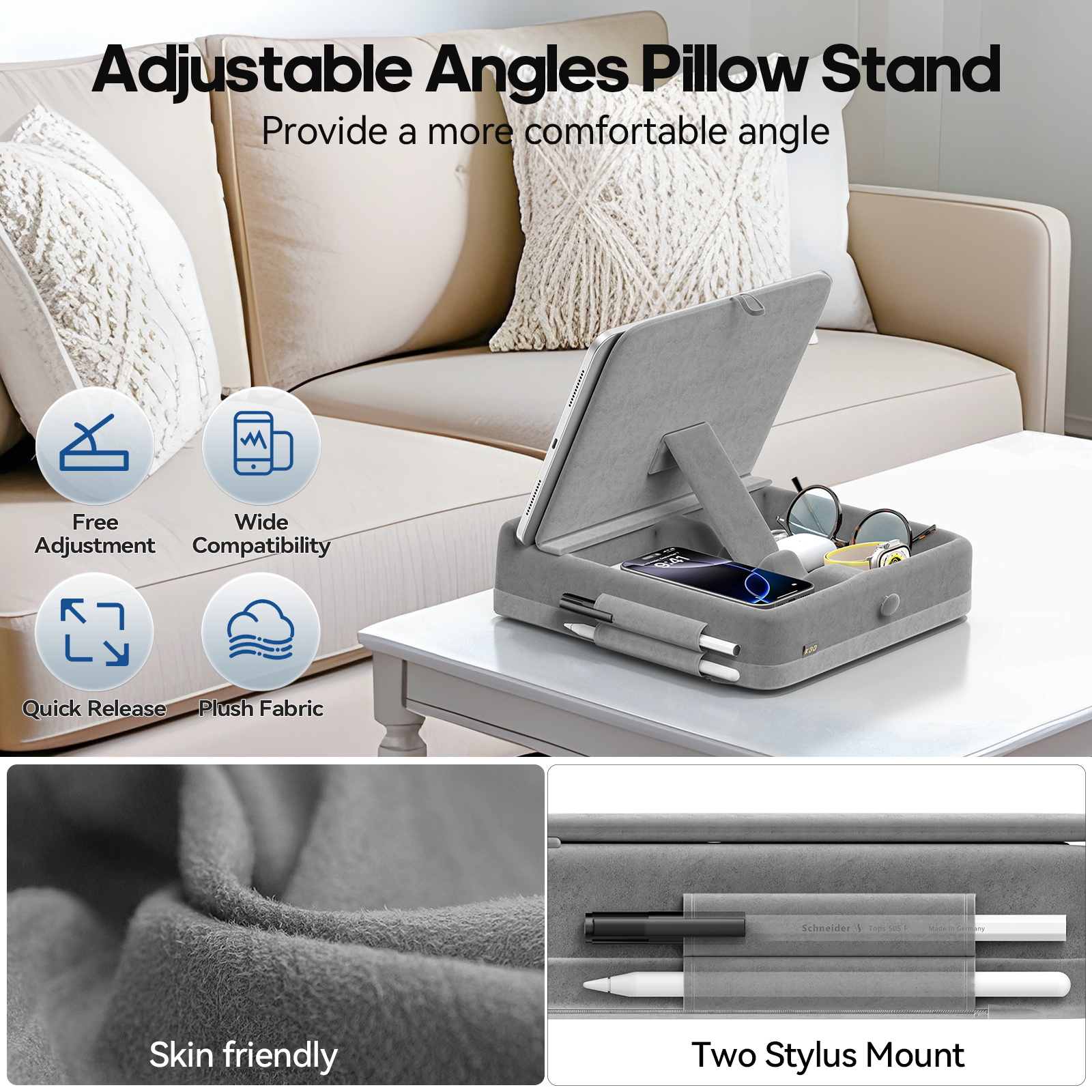 Tablet Pillow Stand with Stora – обзор и цена Tablet Lap Desk