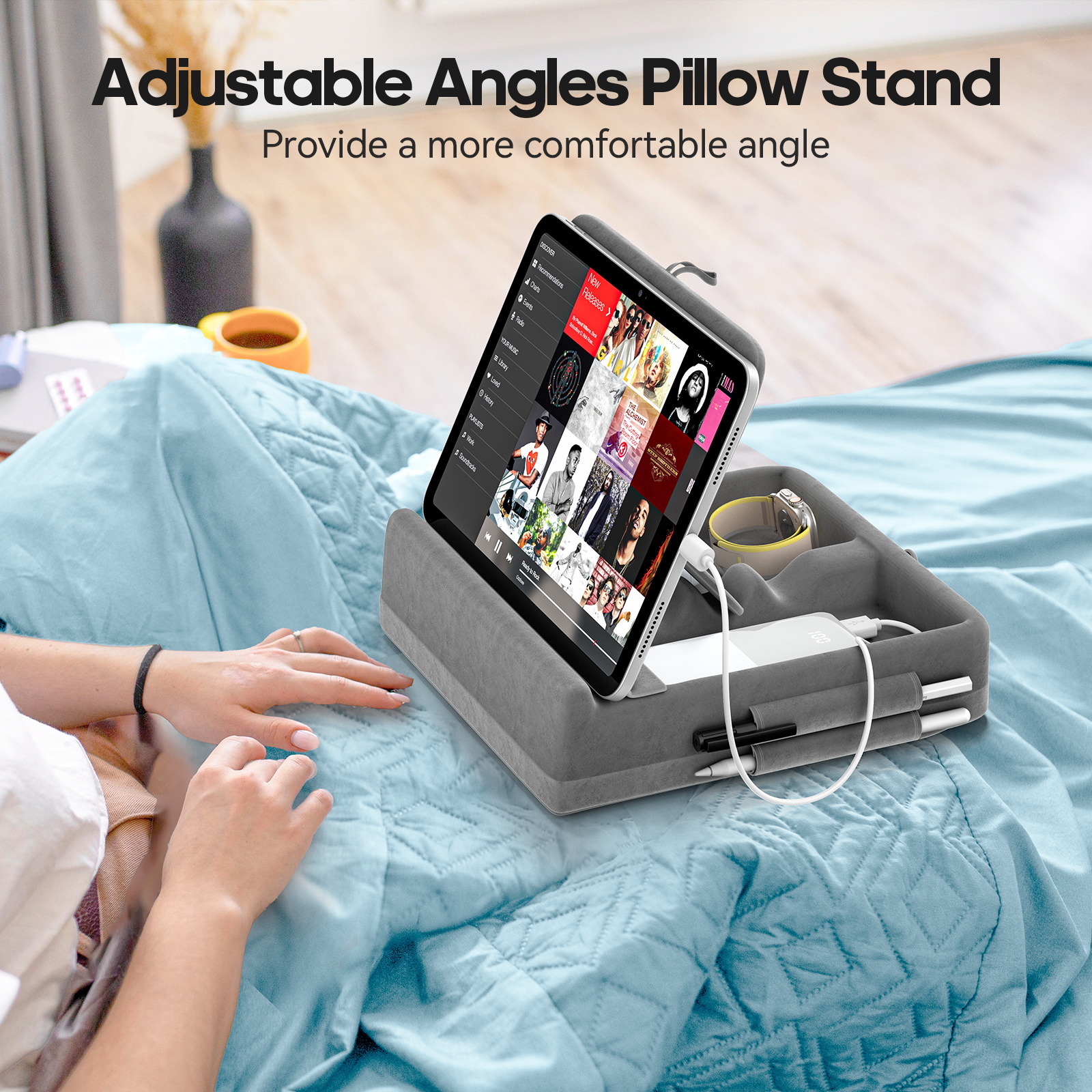 Tablet Pillow Stand with Stora – обзор и цена Tablet Lap Desk