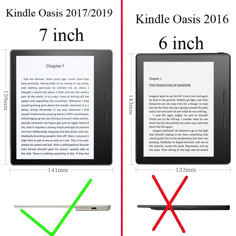 Funda For Amazon Kindle Oasis  – обзор и цена Tablet Accessories Amazon