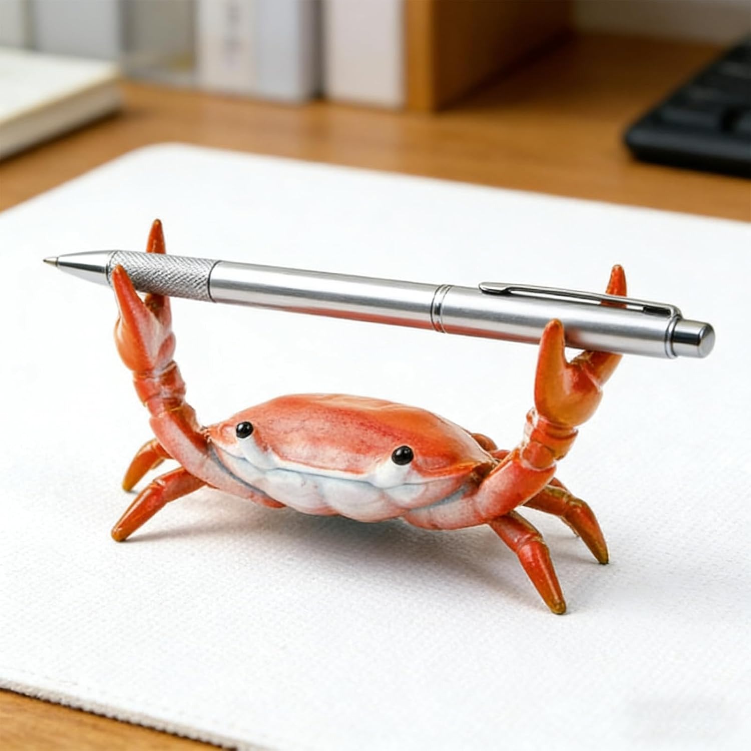 1Pcs Crab Pen Holder for Desk, – обзор и цена Office Table Accessories Unique