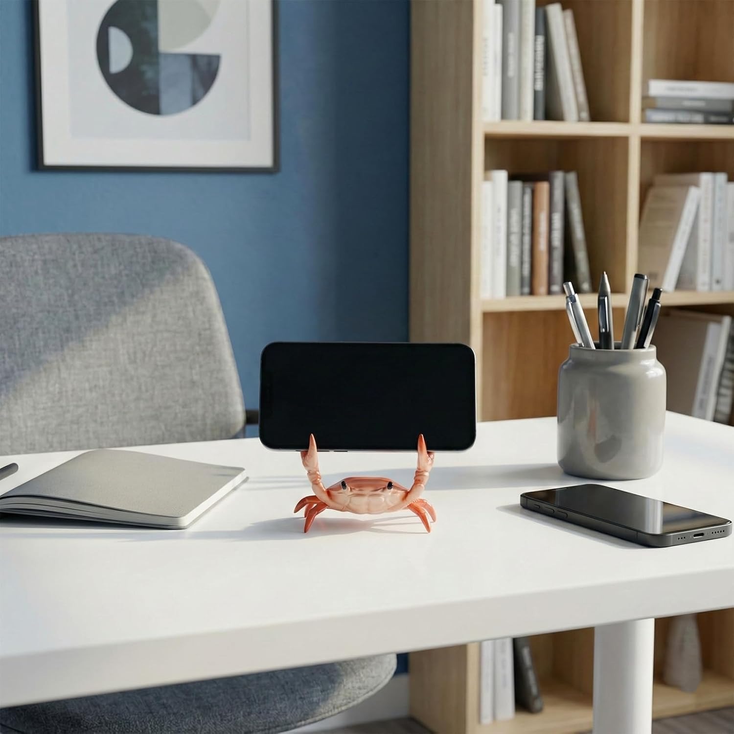 1Pcs Crab Pen Holder for Desk, – обзор и цена Office Table Accessories Unique