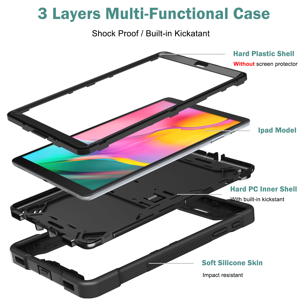 Heavy Duty Stand Case for Sams – обзор и цена Vortex Tablet Accessories