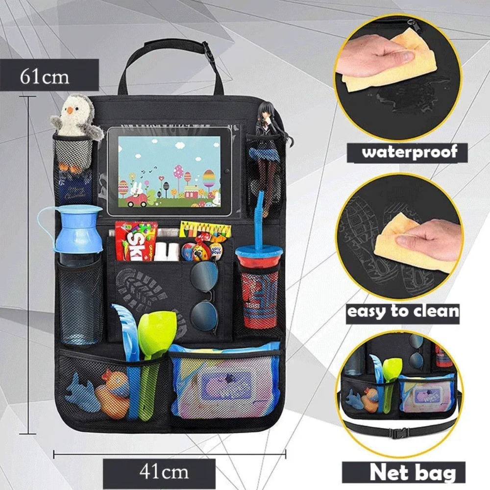 Car Seat Back Organizer 9 Stor – обзор и цена Tablet Accessories Kids
