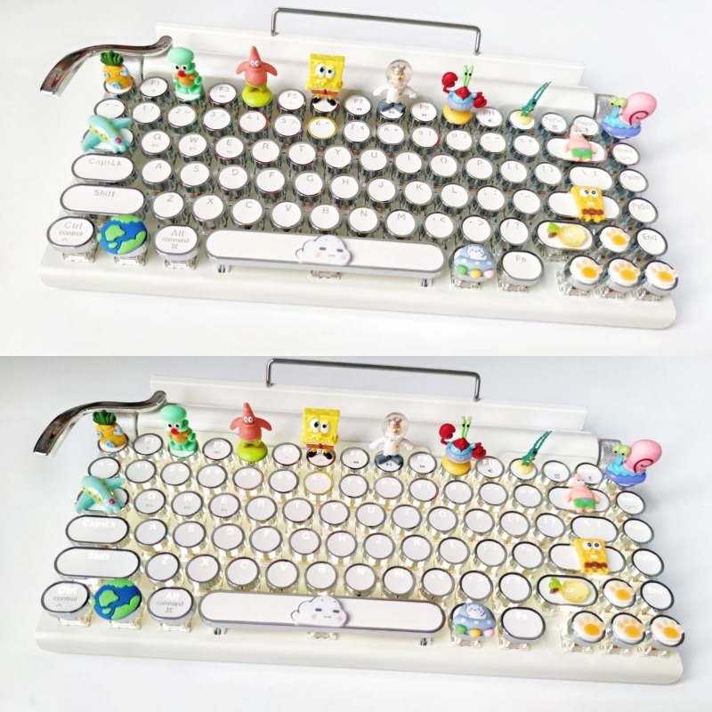 Retro SpongeBo Mechanical Keyb – обзор и цена Tablet Accessories Kids