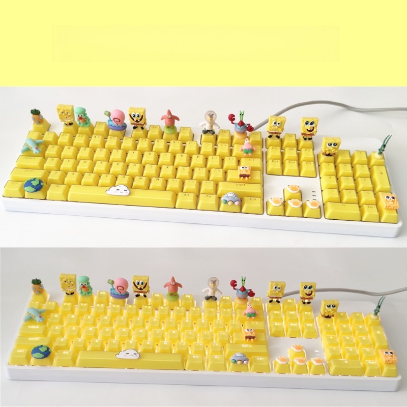 Retro SpongeBo Mechanical Keyb – обзор и цена Tablet Accessories Kids