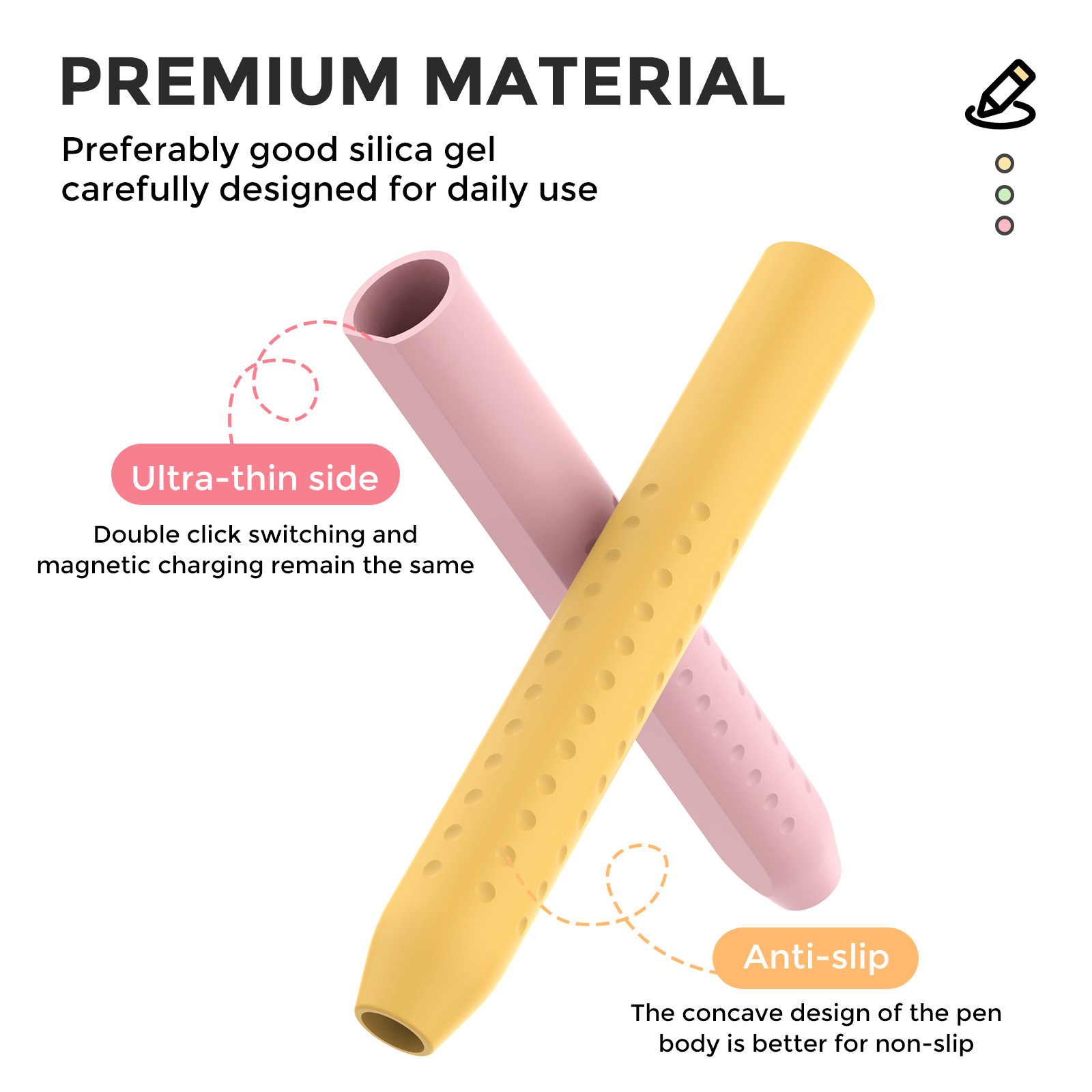1PC Stylus Cover for Apple Pen – обзор и цена Tablet Accessories Kids