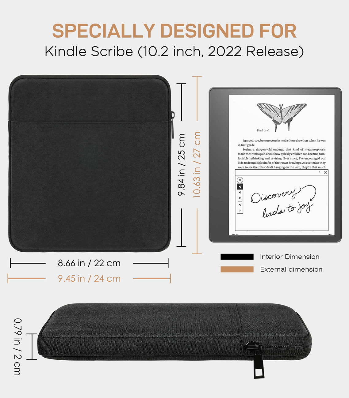 MoKo Tablet Sleeve for Kindle  – обзор и цена Tablet Accessories Amazon