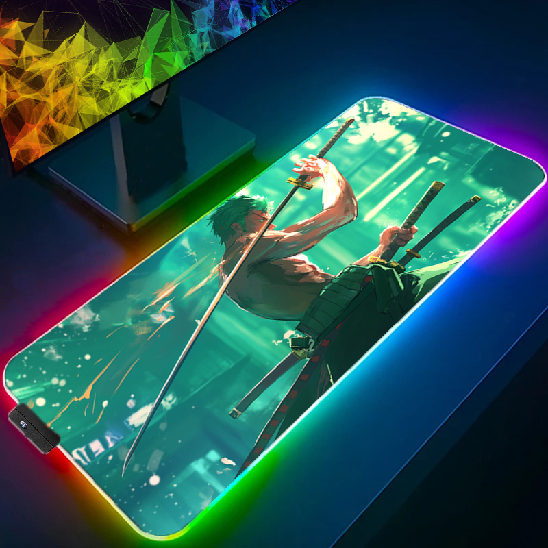 ONE PIECE Zoro Mouse Pad RGB G – обзор и цена Tablet Pc Accessories
