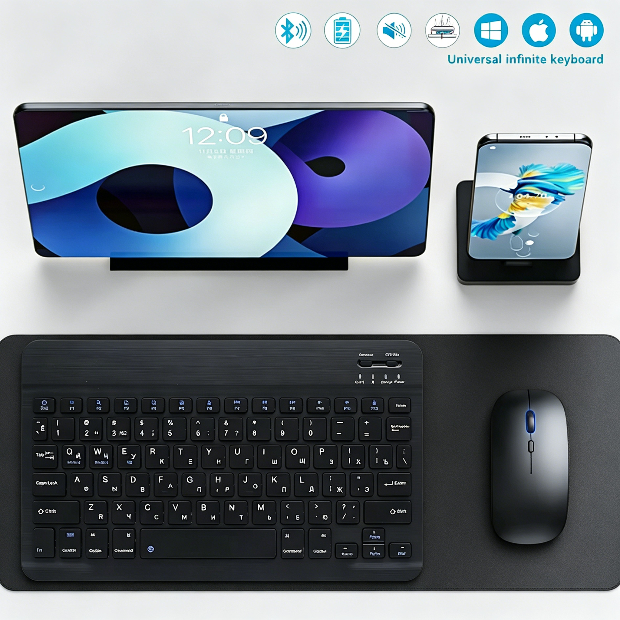 Bluetooth Wireless Keyboard Mo – обзор и цена Tablet Pc Accessories