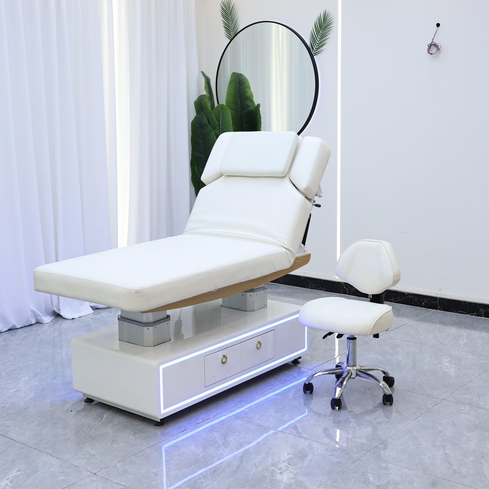 2026 Electric Lifting, White B – обзор и цена Massage Table Accessories Uk