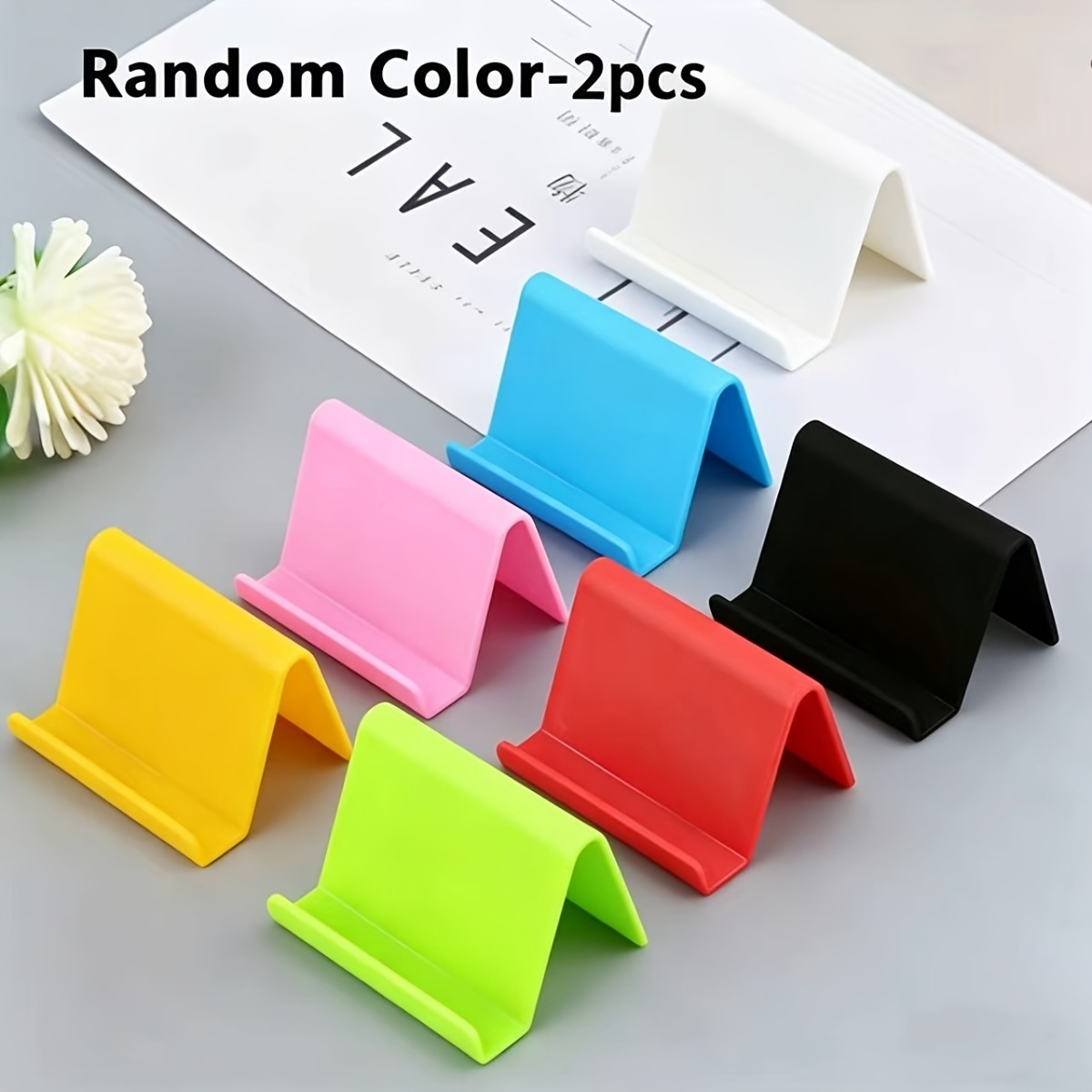 2Pc Random Color Cute Plastic  – обзор и цена Tablet Accessories Online