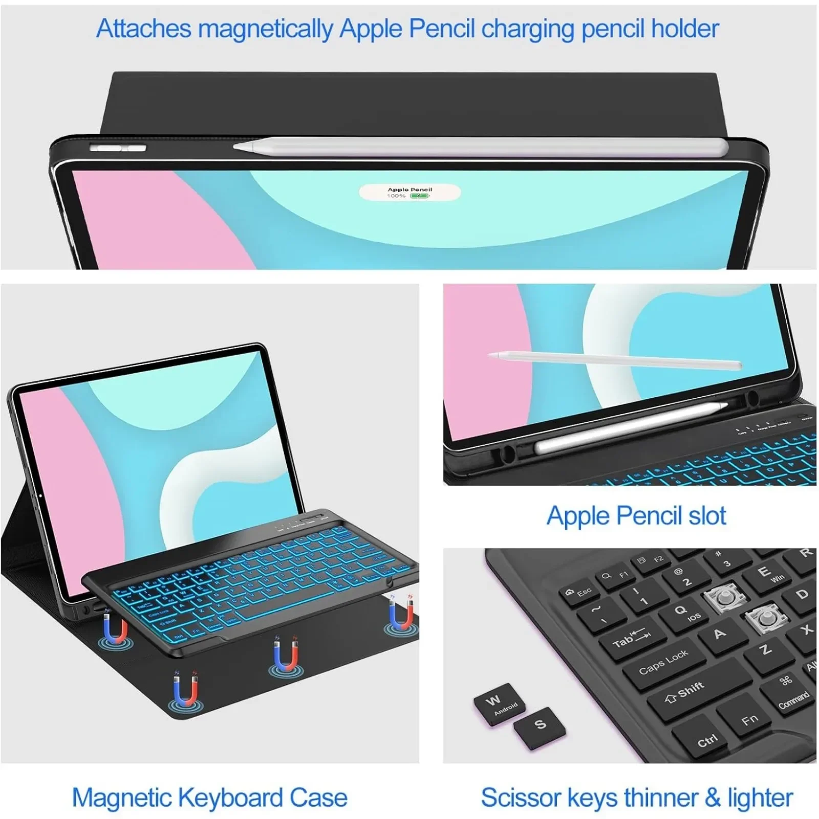 Keyboard Case & Mouse for Xiao – обзор и цена Xiaomi Tablet Accessories