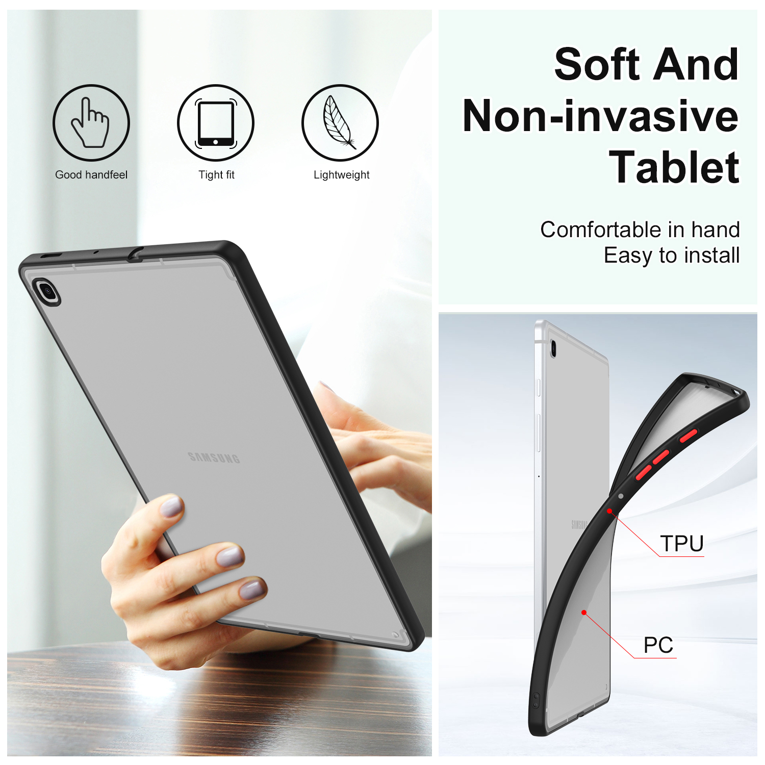 TPU Soft Back Case For Samsung – обзор и цена Vortex Tablet Accessories