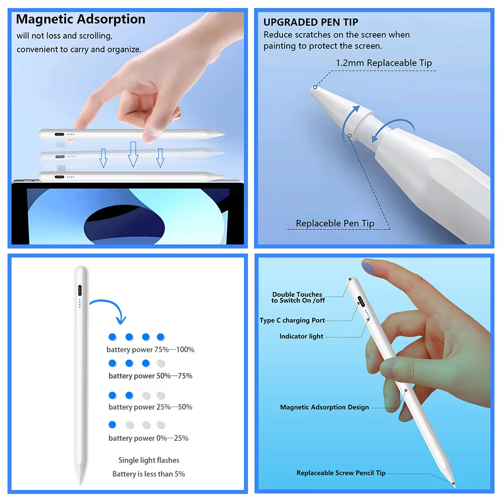 Active Stylus Pen for iPad Pen – обзор и цена Tablet Accessories Kids