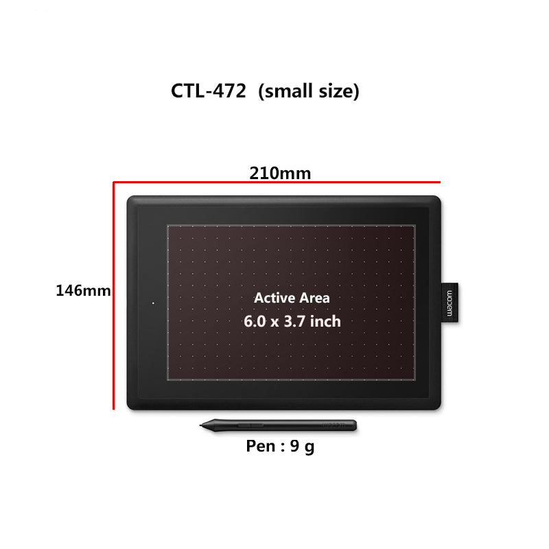 One by Wacom CTL-472 Digital G – обзор и цена Wacom Tablet Accessories
