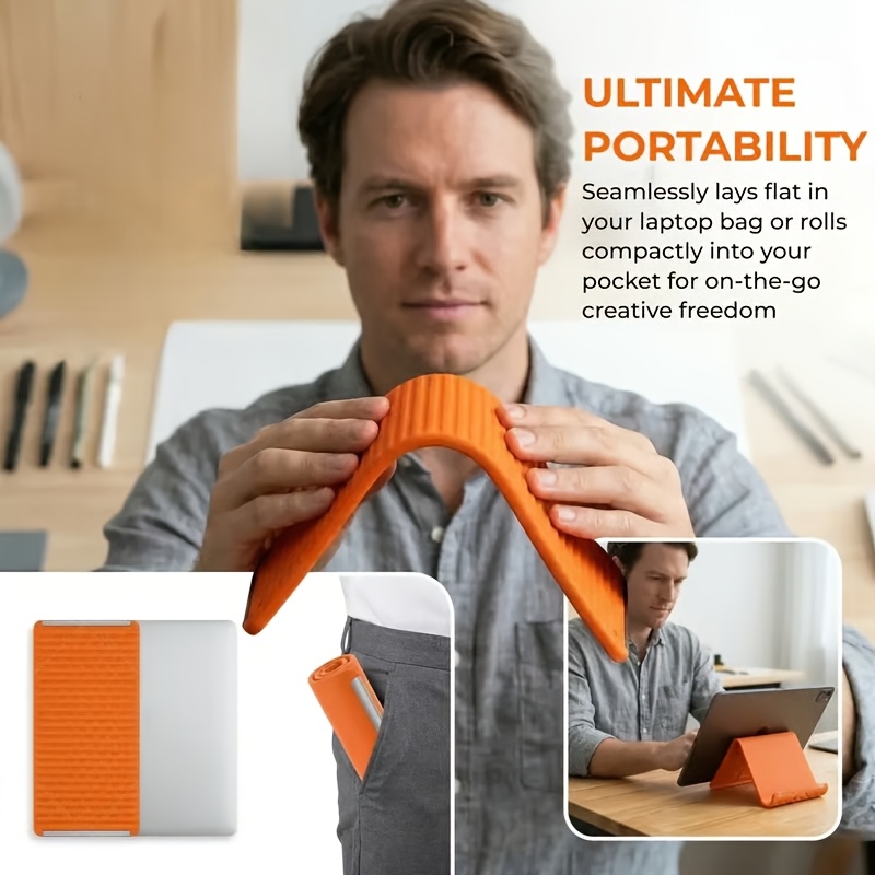 Flexible Folding Phone Holder  – обзор и цена Tablet Lap Desk