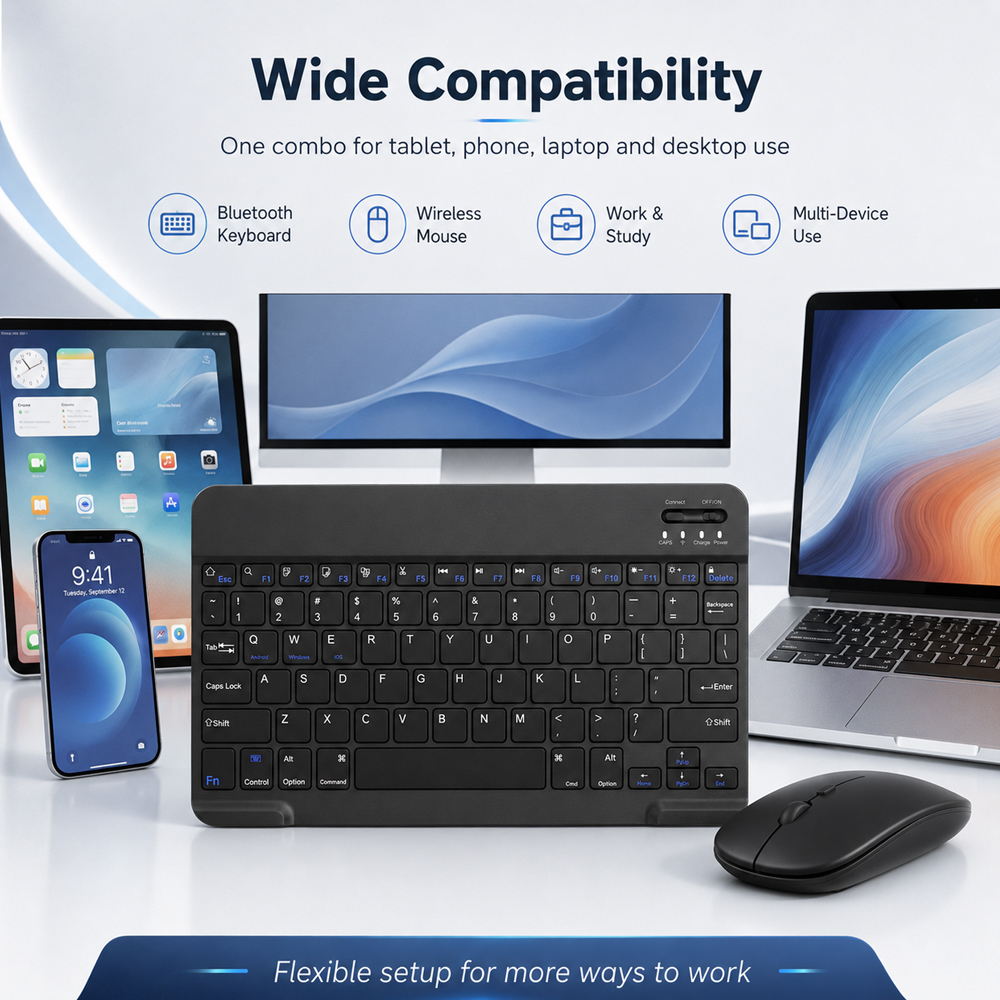 Bluetooth Wireless Keyboard Fo – обзор и цена Tablet Pc Accessories
